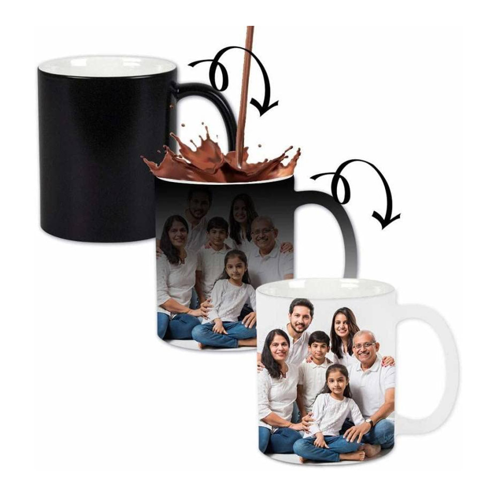 Personalized Custom Name Coffee Magic Mug Hot Cold Picture – The